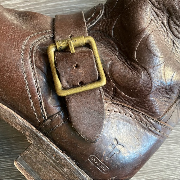 Limited edition Frye for Coach Boots - Picture 3 of 9